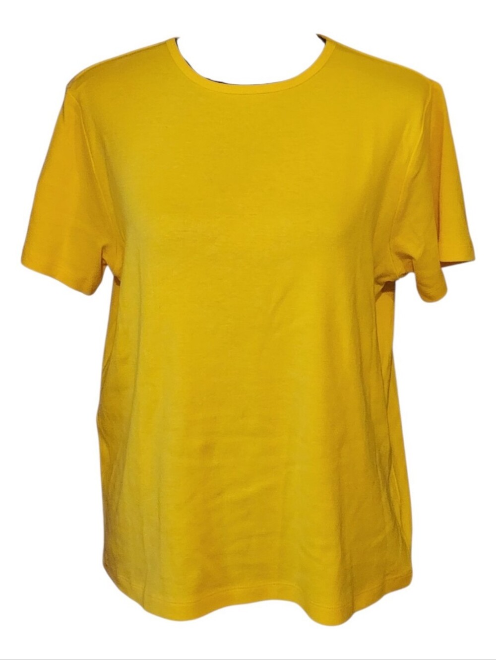 Hannah Women’s Small Yellow Crewneck Tee